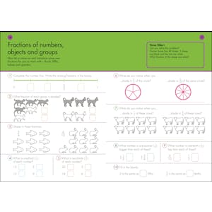 10 Minutes a Day Fractions (Ages 7-11) Look Inside Image 1