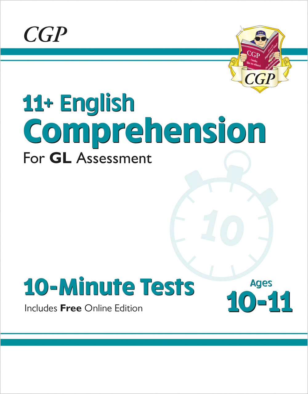 11+ GL 10-Minute Tests: English Comprehension - Ages 10-11 (with Online Edition) Main Image