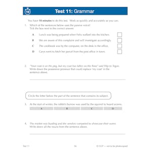 11+ GL 10-Minute Tests: English Spelling, Punctuation & Grammar - Ages 10-11 Book 2 (with Online Ed) Look Inside Image 5