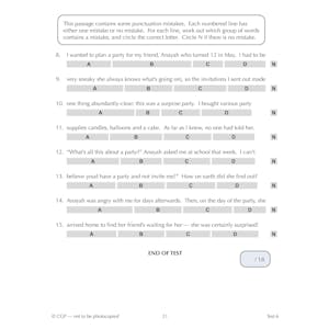 11+ GL 10-Minute Tests: English Spelling, Punctuation & Grammar - Ages 10-11 Book 2 (with Online Ed) Look Inside Image 3