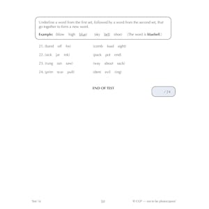 11+ GL 10-Minute Tests: Vocabulary for Verbal Reasoning & English - Ages 10-11 Book 2 (with Onl. Ed) Look Inside Image 4