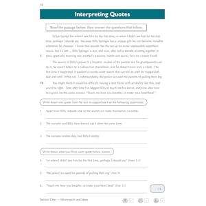 11+ GL English Comprehension Practice Book & Assessment Tests - Ages 9-10 (with Online Edition) Look Inside Image 4