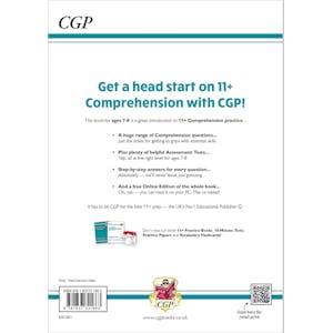11+ GL English Comprehension Practice Book & Assessment Tests - Ages 7-8 (with Online Edition) Look Inside Image 1