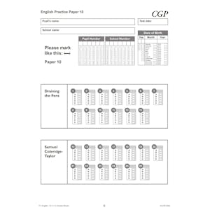 11+ GL English Practice Papers: Ages 10-11 - Pack 3 (with Parents' Guide & Online Edition) Look Inside Image 5