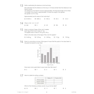 11+ GL Maths Practice Papers: Ages 10-11 - Pack 3 (with Parents' Guide & Online Edition) Look Inside Image 4