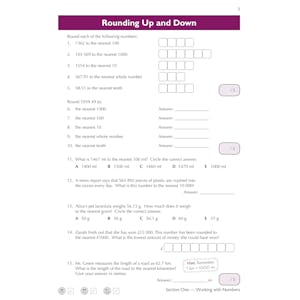 11+ Maths Practice Book & Assessment Tests - Ages 10-11 (for all test providers) Look Inside Image 3