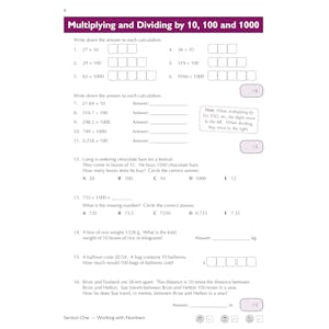 11+ Maths Practice Book & Assessment Tests - Ages 10-11 (for all test providers) Look Inside Image 6