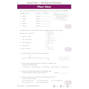 11+ Maths Practice Book & Assessment Tests - Ages 10-11 (for all test providers) Look Inside Image 2