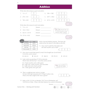 11+ Maths Practice Book & Assessment Tests - Ages 10-11 (for all test providers) Look Inside Image 4