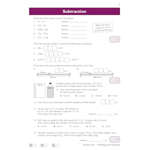 11+ Maths Practice Book & Assessment Tests - Ages 10-11 (for all test providers) Look Inside Image 5