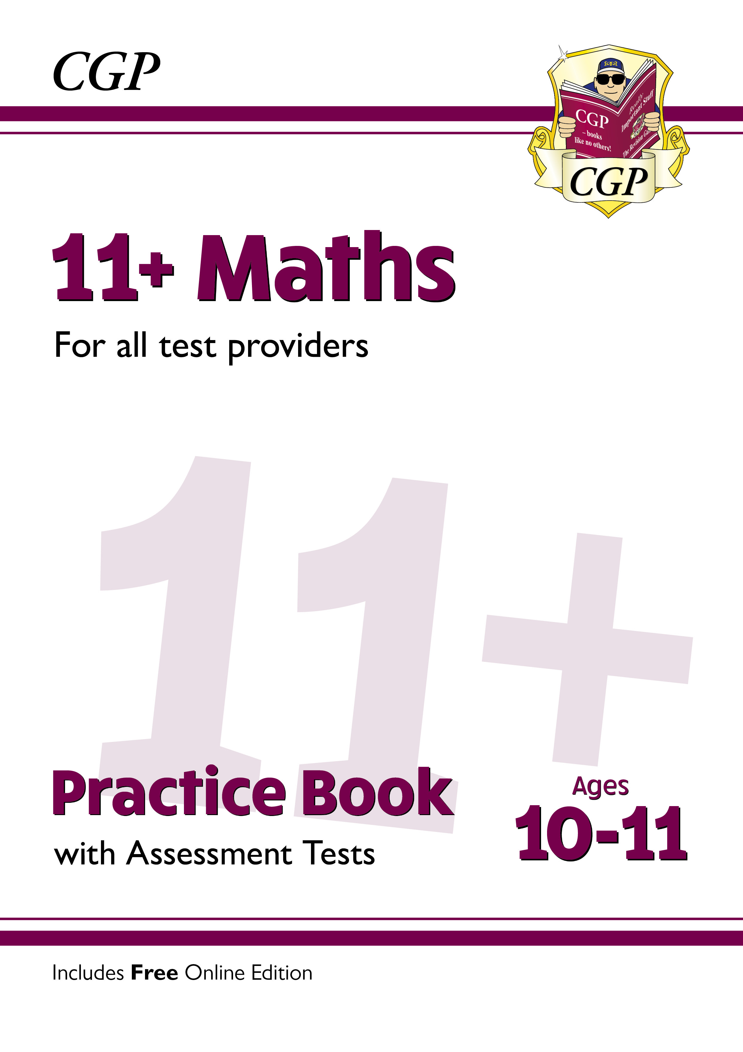 11+ Maths Practice Book & Assessment Tests - Ages 10-11 (for all test providers)