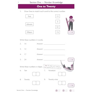 11+ Maths Practice Book & Assessment Tests - Ages 5-6 (for all test providers) Look Inside Image 2