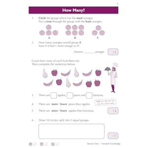 11+ Maths Practice Book & Assessment Tests - Ages 5-6 (for all test providers) Look Inside Image 5