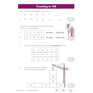 11+ Maths Practice Book & Assessment Tests - Ages 5-6 (for all test providers) Look Inside Image 4