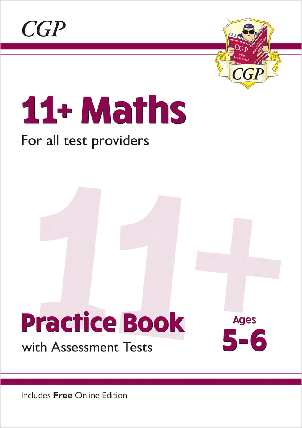 11+ Maths Practice Book & Assessment Tests - Ages 5-6 (for all test providers)