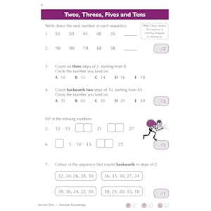 11+ Maths Practice Book & Assessment Tests - Ages 6-7 (for all test providers) Look Inside Image 4