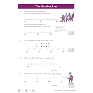 11+ Maths Practice Book & Assessment Tests - Ages 6-7 (for all test providers) Look Inside Image 5