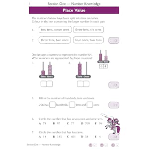 11+ Maths Practice Book & Assessment Tests - Ages 6-7 (for all test providers) Look Inside Image 2
