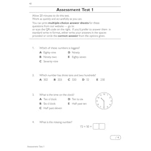 11+ Maths Practice Book & Assessment Tests - Ages 6-7 (for all test providers) Look Inside Image 6