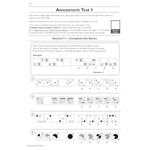 11+ Non-Verbal Reasoning Practice Book & Assessment Tests - Ages 10-11 (for all test providers) Look Inside Image 4
