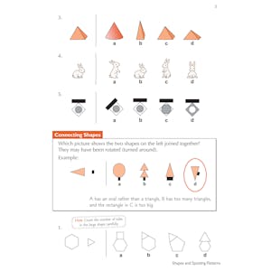 11+ Non-Verbal Reasoning Practice Book & Assessment Tests - Ages 6-7 (for all test providers) Look Inside Image 3