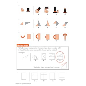 11+ Non-Verbal Reasoning Practice Book & Assessment Tests - Ages 6-7 (for all test providers) Look Inside Image 4