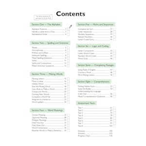 11+ Verbal Reasoning Practice Book & Assessment Tests - Ages 10-11 (for all test providers) Look Inside Image 1