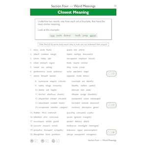 11+ Verbal Reasoning Practice Book & Assessment Tests - Ages 10-11 (for all test providers) Look Inside Image 2
