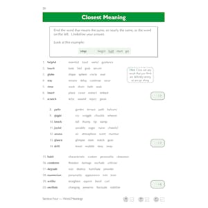 11+ Verbal Reasoning Practice Book & Assessment Tests - Ages 10-11 (for all test providers) Look Inside Image 3