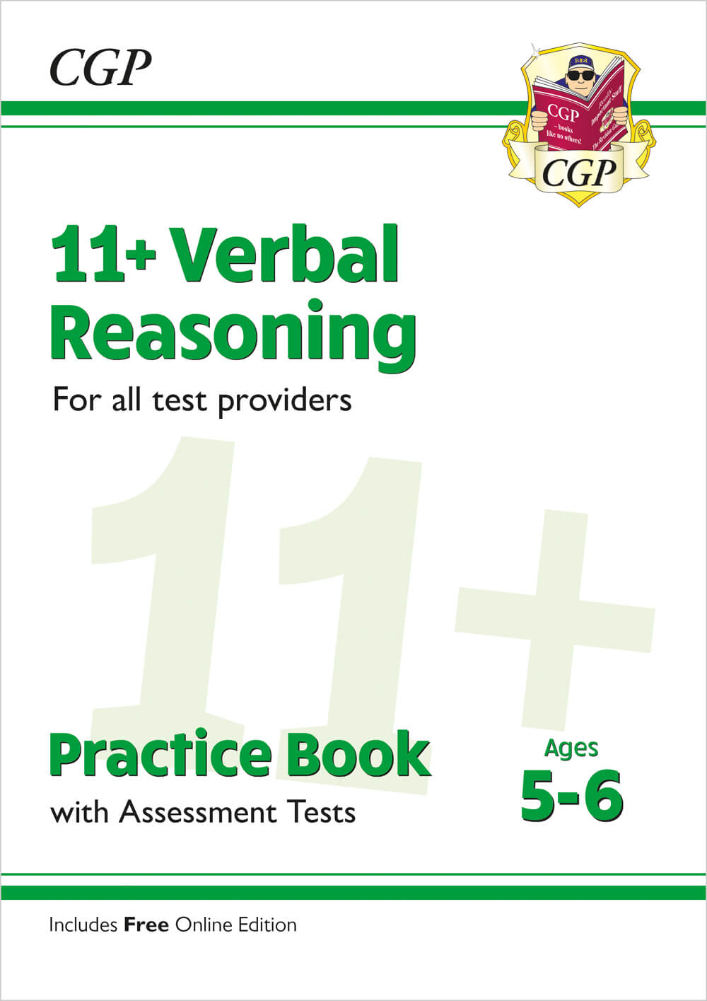 11+ Verbal Reasoning Practice Book & Assessment Tests - Ages 5-6 (for all test providers)