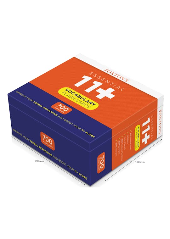 11+ Vocabulary Flash Cards (Ages 7-11)
