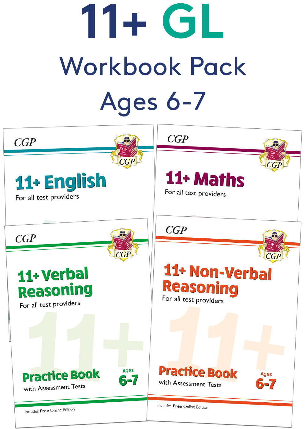 11+ Workbook Pack (Ages 6-7)