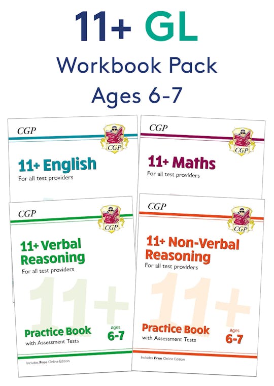11+ Workbook Pack (Ages 6-7)