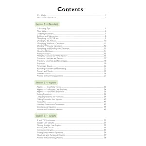 13+ Maths Revision Guide for the Common Entrance Exams (exams from Nov 2022) Look Inside Image 1