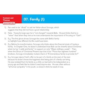 A Christmas Carol Revision Question Cards (Ages 14-16) Look Inside Image 6