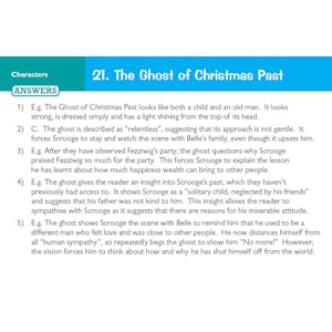 A Christmas Carol Revision Question Cards (Ages 14-16) Look Inside Image 4