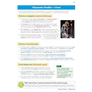 A Christmas Carol Study & Workbook Pack (Ages 14-16) Look Inside Image 6