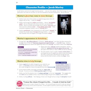 A Christmas Carol Study & Workbook Pack (Ages 14-16) Look Inside Image 5