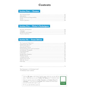 A Christmas Carol Study & Workbook Pack (Ages 14-16) Look Inside Image 2