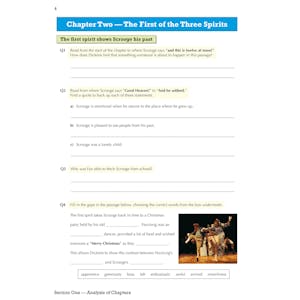 A Christmas Carol Study & Workbook Pack (Ages 14-16) Look Inside Image 11
