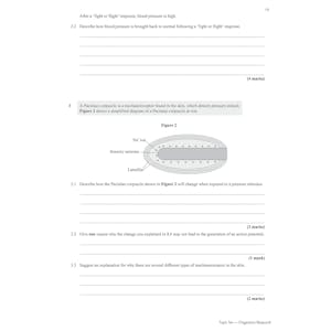 A-Level Biology: AQA Year 2 Exam Practice Workbook - includes Answers Look Inside Image 3