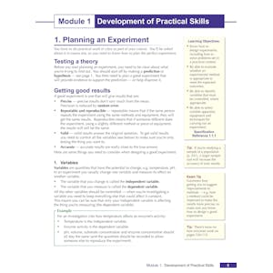 A-Level Biology for OCR A: Year 1 & 2 Student Book with Online Edition (For exams from 2026) Look Inside Image 5