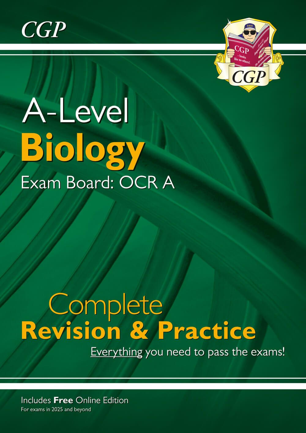 A-Level Biology: OCR A Year 1 & 2 Complete Revision & Practice w/Online Ed (For exams from 2026)
