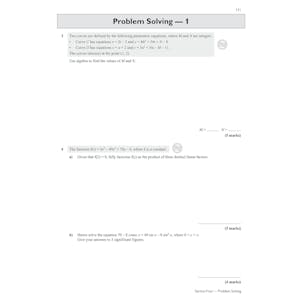 A-Level Maths Edexcel Exam Practice Workbook (includes Answers) Look Inside Image 4