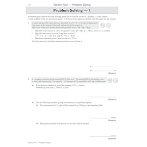 A-Level Maths Edexcel Exam Practice Workbook (includes Answers) Look Inside Image 3