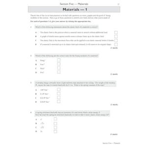 A-Level Physics: AQA Year 1 & AS Exam Practice Workbook - includes Answers Look Inside Image 2