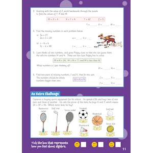 Algebra Activity Book for Ages 10-11 (Year 6) Look Inside Image 3