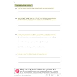 An Inspector Calls Study & Workbook Pack (Ages 14-16) Look Inside Image 12