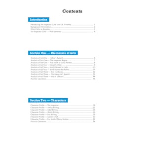 An Inspector Calls Study & Workbook Pack (Ages 14-16) Look Inside Image 1