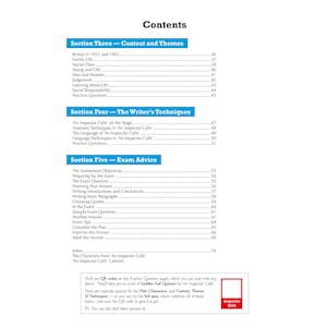An Inspector Calls Study & Workbook Pack (Ages 14-16) Look Inside Image 2